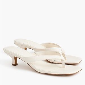 J Crew used Kitten-heel sandals CI964